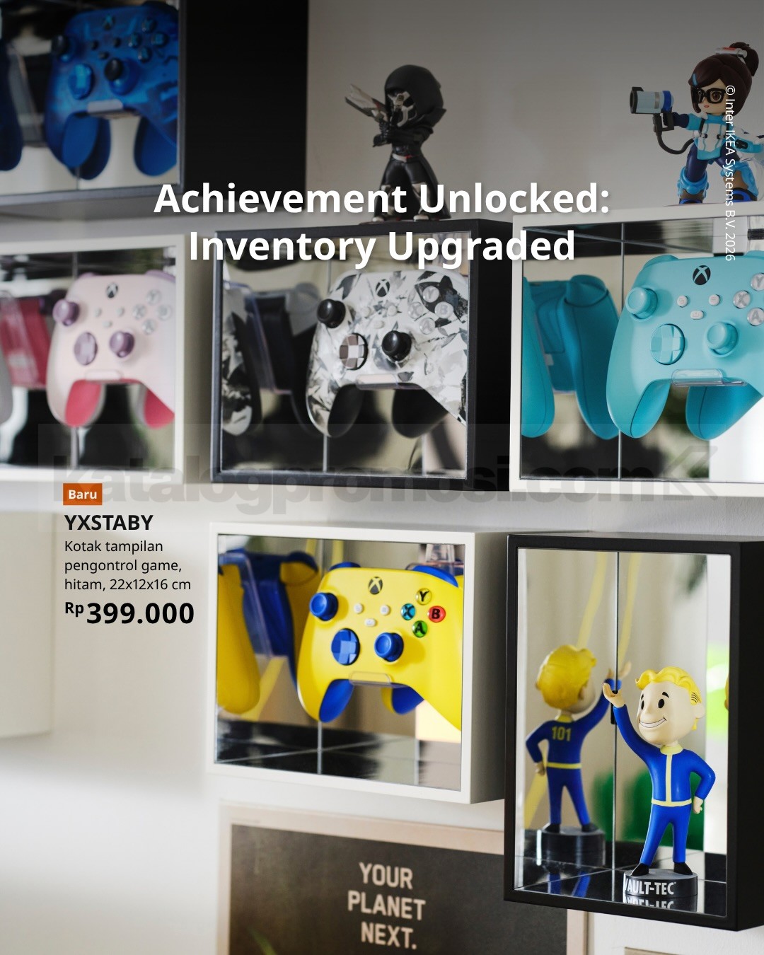 IKEA x Xbox Luncurkan YXSTABY Collection untuk Gaming Setup IKEA x Xbox Luncurkan YXSTABY Collection untuk Gaming Setup 5