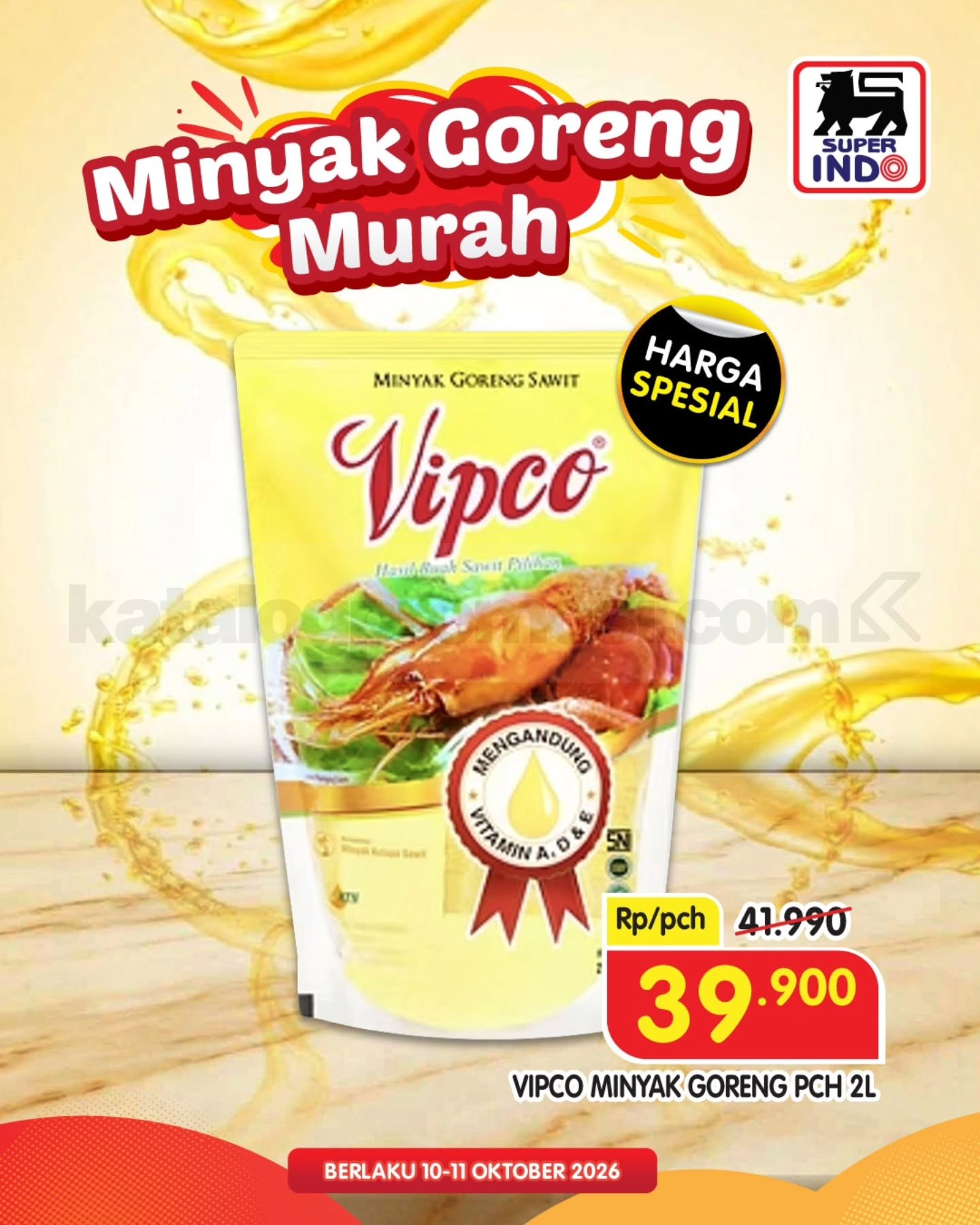 Promo Super Indo Minyak Goreng Paling Murah 09-11 Oktober 2026