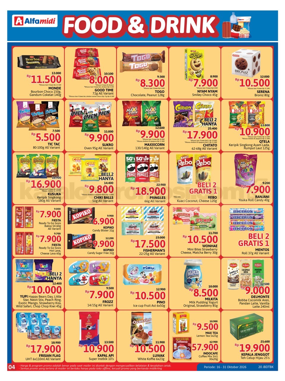 KATALOG PROMO ALFAMIDI TERBARU 16-31 Oktober 2026