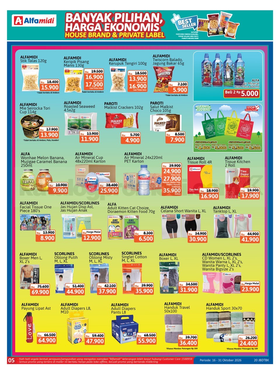 KATALOG PROMO ALFAMIDI TERBARU 16-31 Oktober 2026