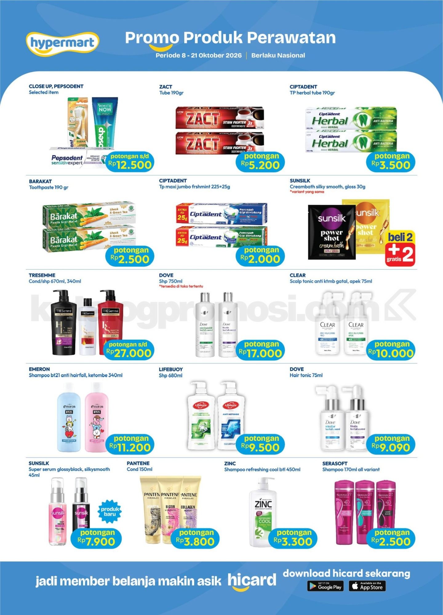 Katalog Promo Hypermart Terbaru 08-21 Oktober 2026 Katalog Promo Hypermart Terbaru 08-21 Oktober 2026 10