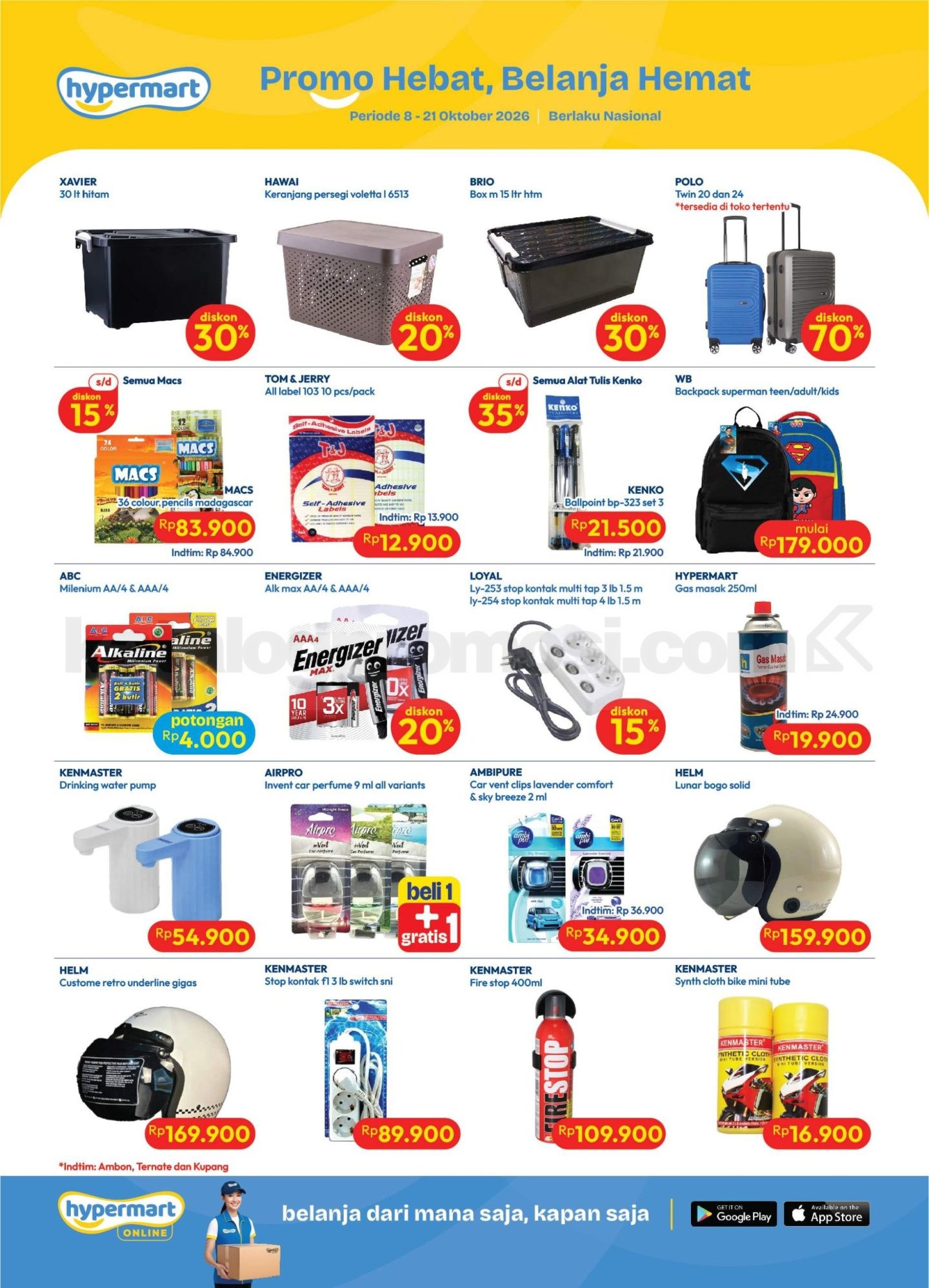 Katalog Promo Hypermart Terbaru 08-21 Oktober 2026 Katalog Promo Hypermart Terbaru 08-21 Oktober 2026 13