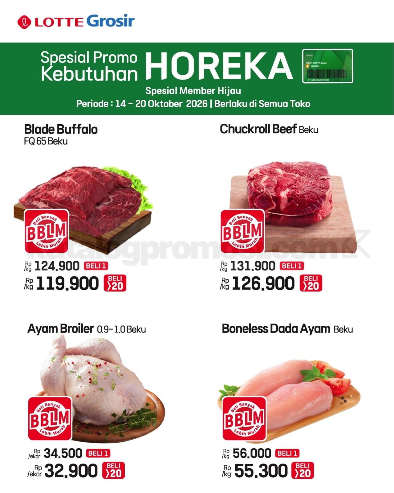 Katalog Promo LOTTE GROSIR 13-20 Oktober 2026
