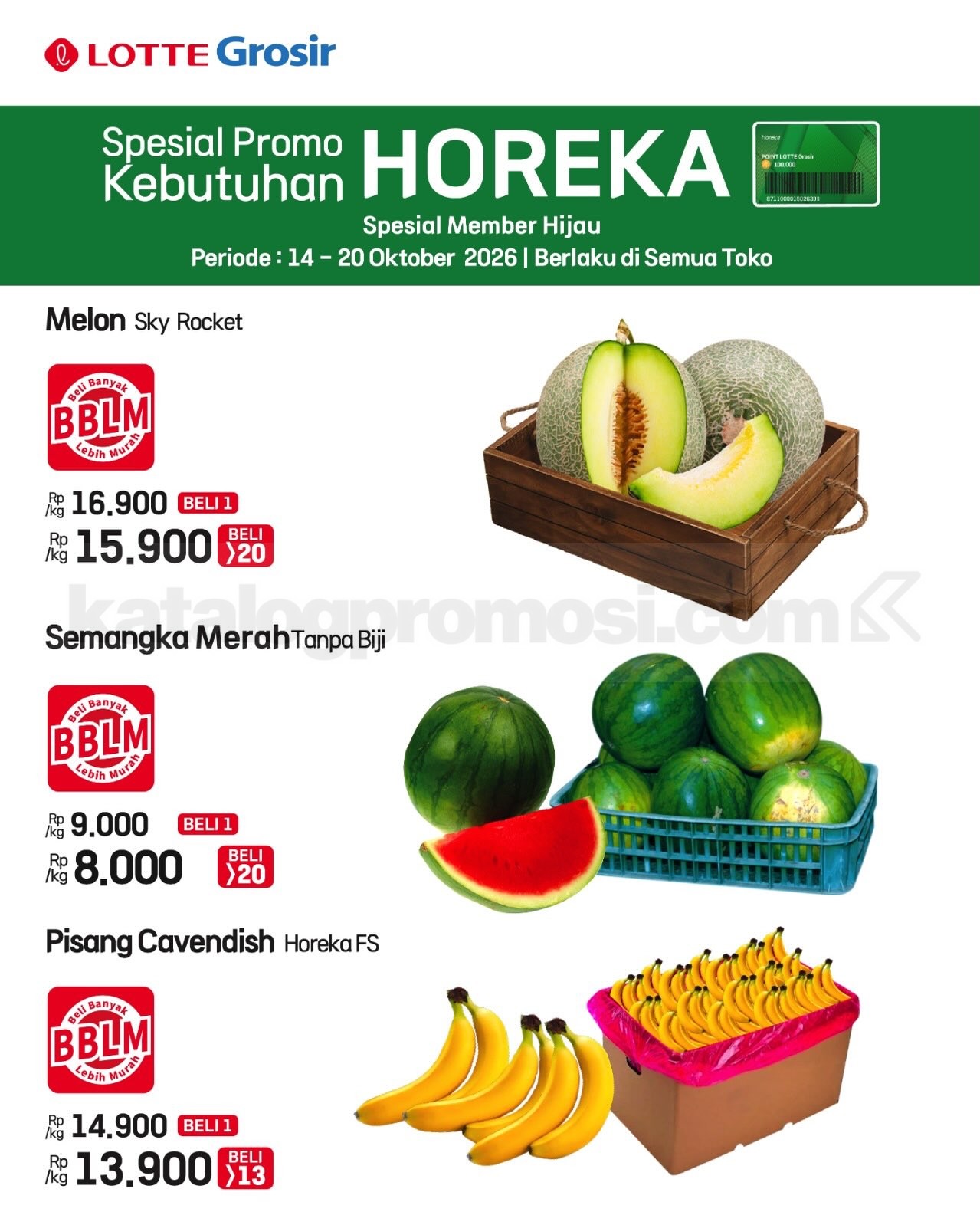 Katalog Promo LOTTE GROSIR 13-20 Oktober 2026