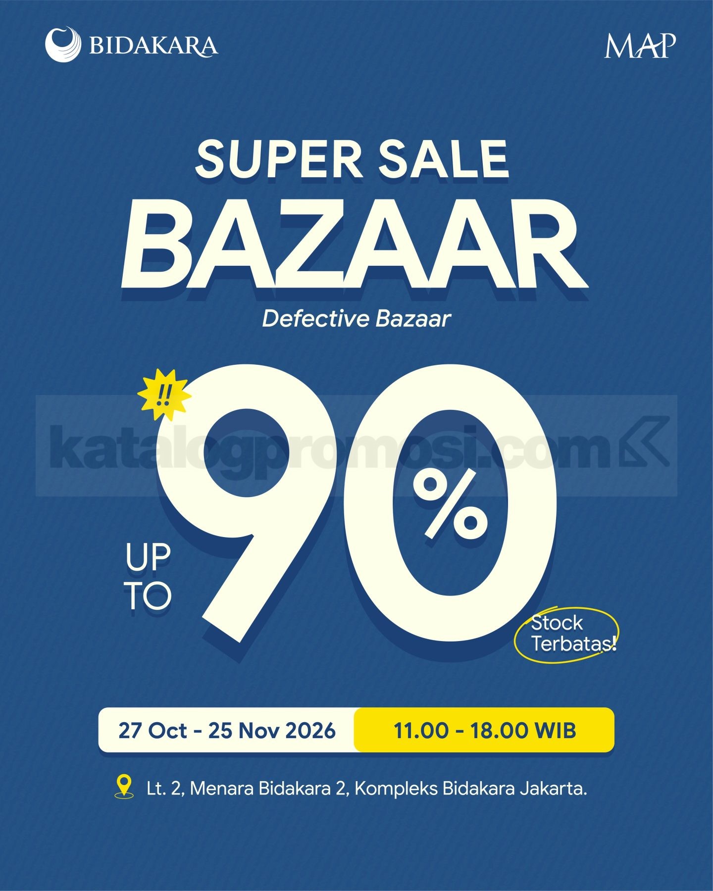 MAP Super Sale Bazaar Diskon hingga 90% MAP Super Sale Bazaar Diskon hingga 90% 1