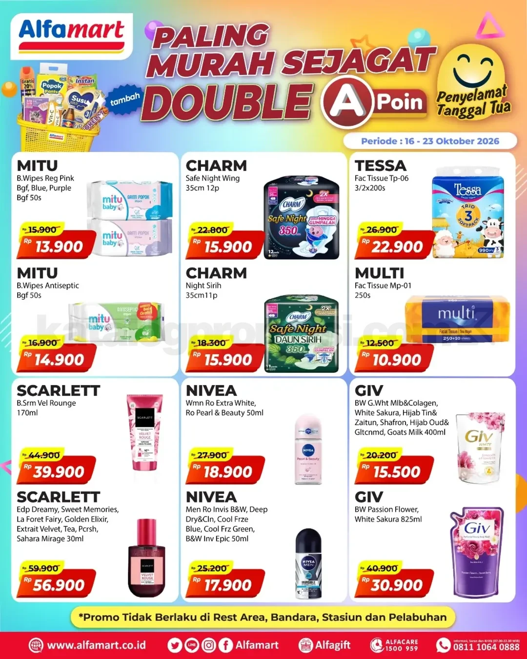 PROMO ALFAMART PALING MURAH SEJAGAT 16-23 Oktober 2026