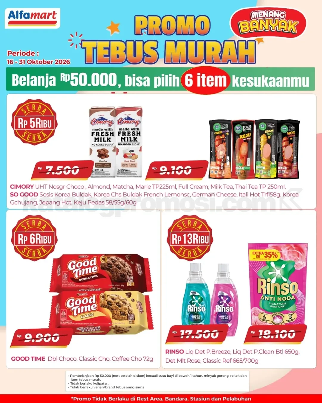 Promo Alfamart Tebus Murah Produk Serba Mulai Rp5.000 Promo Alfamart Tebus Murah Produk Serba Mulai Rp5.000 1