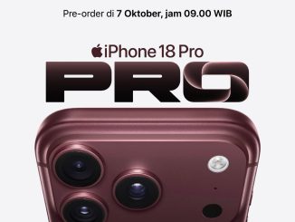 Promo digiplus Pre-Order iPhone 18 Pro mulai 7 Oktober 2026 pukul 09.00 WIB melalui online dan gerai.