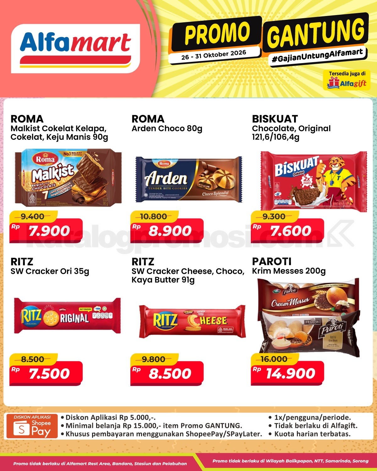 Promo Gantung Alfamart Gajian Untung 26–31 Oktober 2026 Promo Gantung Alfamart Gajian Untung 26–31 Oktober 2026 9