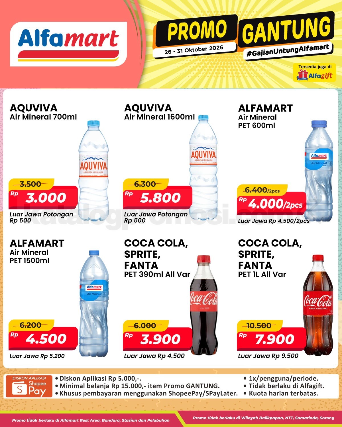 Promo Gantung Alfamart Gajian Untung 26–31 Oktober 2026 Promo Gantung Alfamart Gajian Untung 26–31 Oktober 2026 11