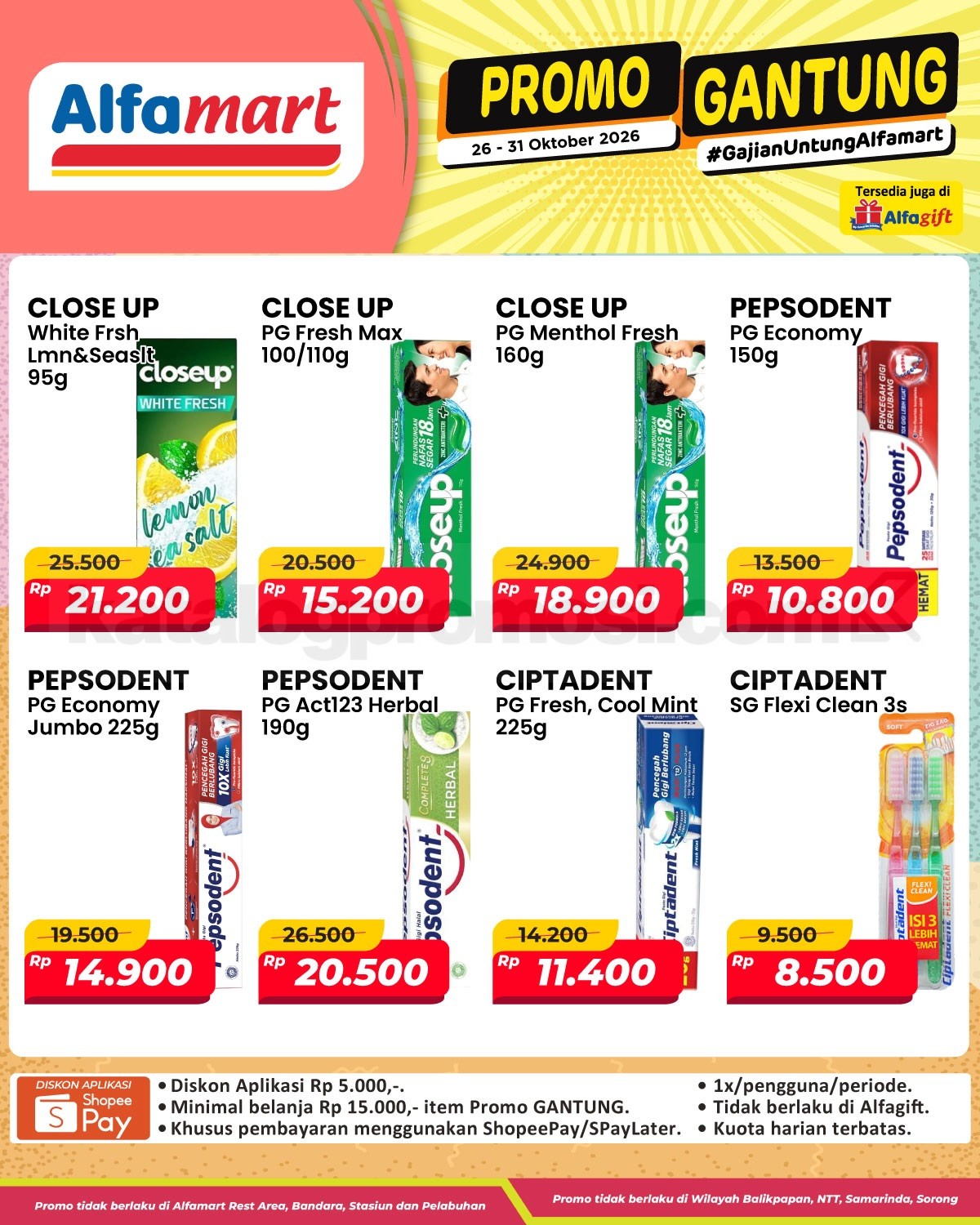 Promo Gantung Alfamart Gajian Untung 26–31 Oktober 2026 Promo Gantung Alfamart Gajian Untung 26–31 Oktober 2026 16