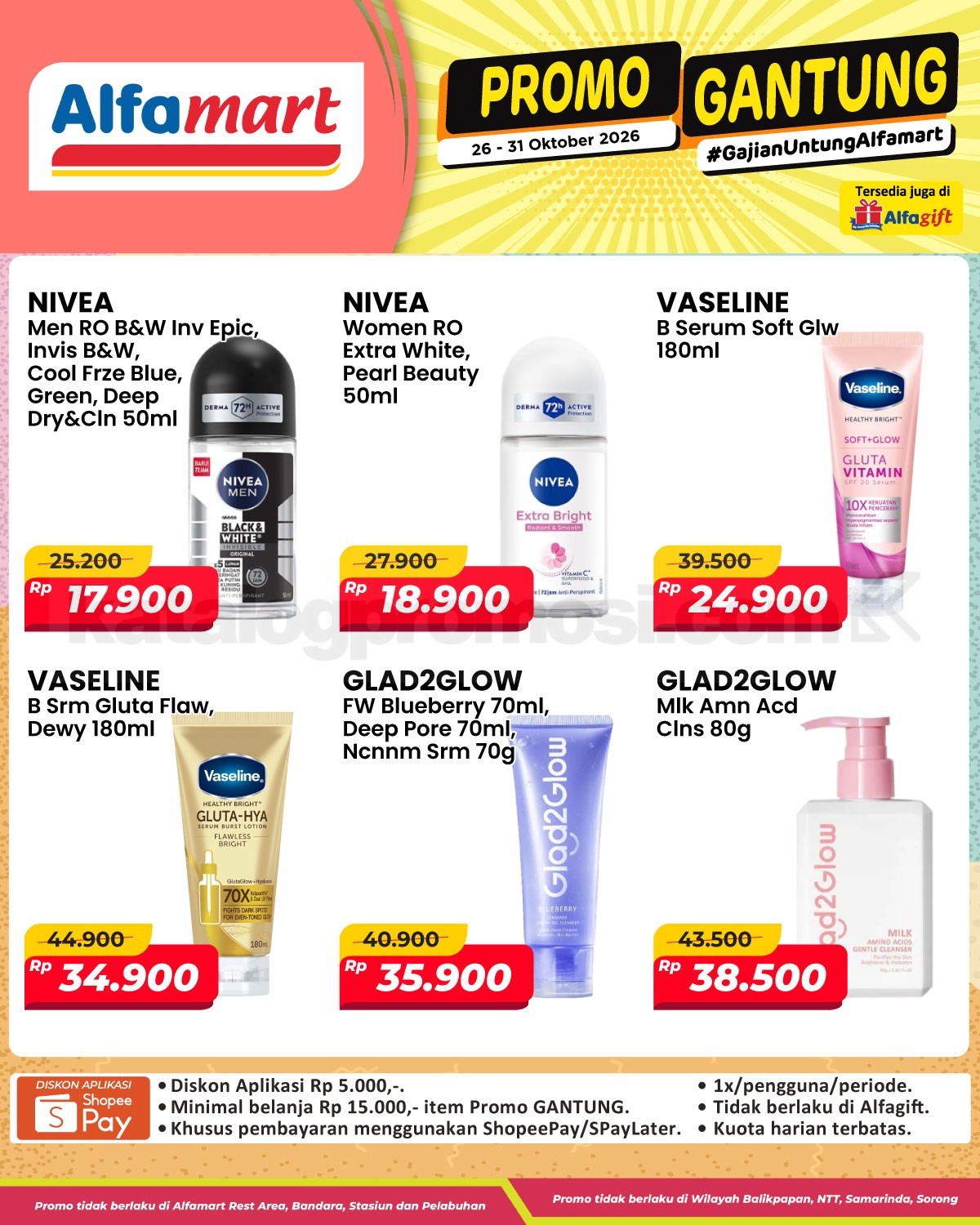 Promo Gantung Alfamart Gajian Untung 26–31 Oktober 2026 Promo Gantung Alfamart Gajian Untung 26–31 Oktober 2026 17