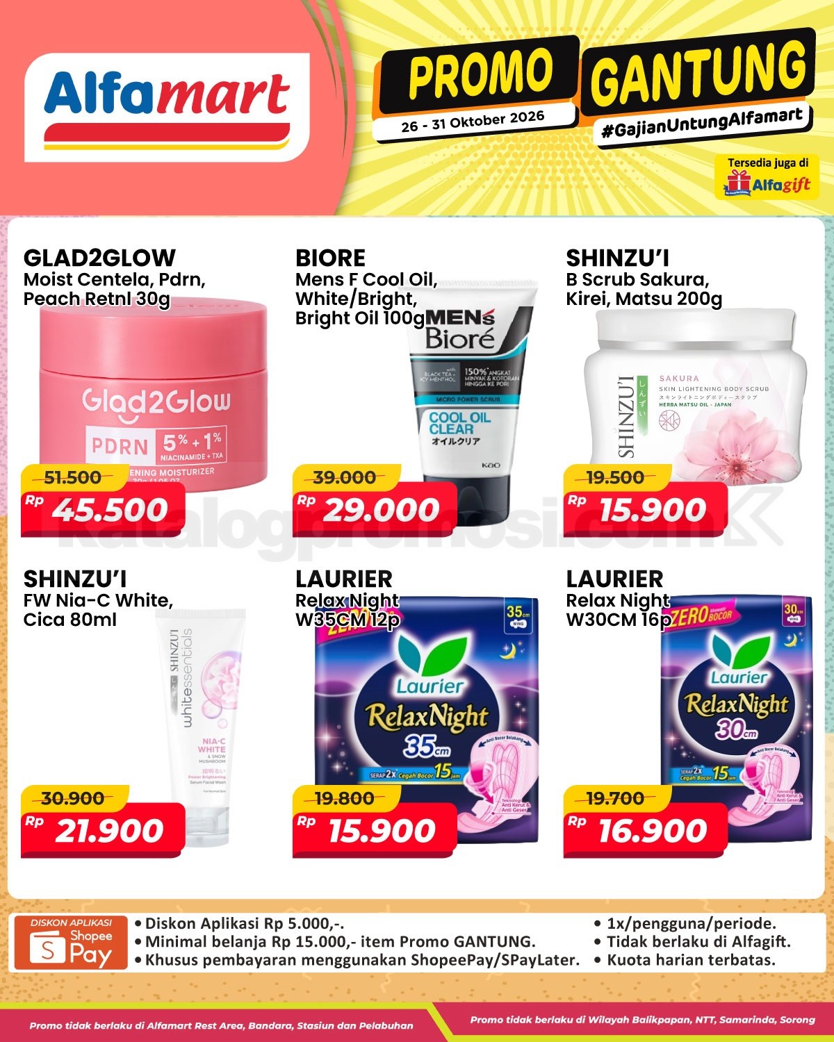 Promo Gantung Alfamart Gajian Untung 26–31 Oktober 2026 Promo Gantung Alfamart Gajian Untung 26–31 Oktober 2026 18