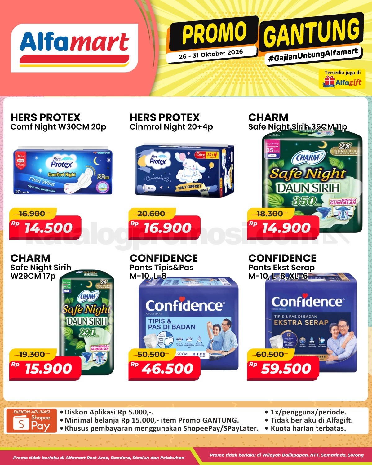 Promo Gantung Alfamart Gajian Untung 26–31 Oktober 2026 Promo Gantung Alfamart Gajian Untung 26–31 Oktober 2026 19