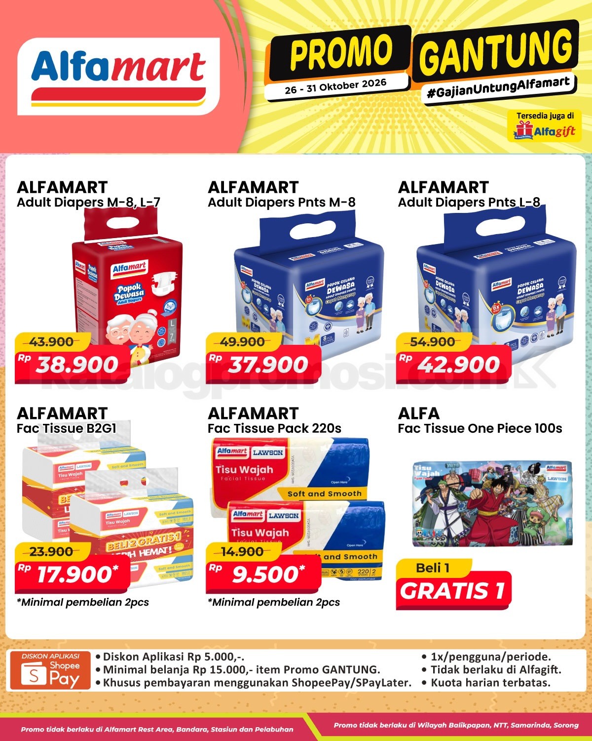 Promo Gantung Alfamart Gajian Untung 26–31 Oktober 2026 Promo Gantung Alfamart Gajian Untung 26–31 Oktober 2026 20