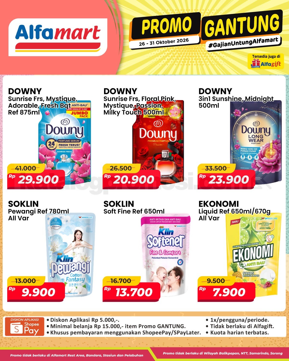 Promo Gantung Alfamart Gajian Untung 26–31 Oktober 2026 Promo Gantung Alfamart Gajian Untung 26–31 Oktober 2026 22