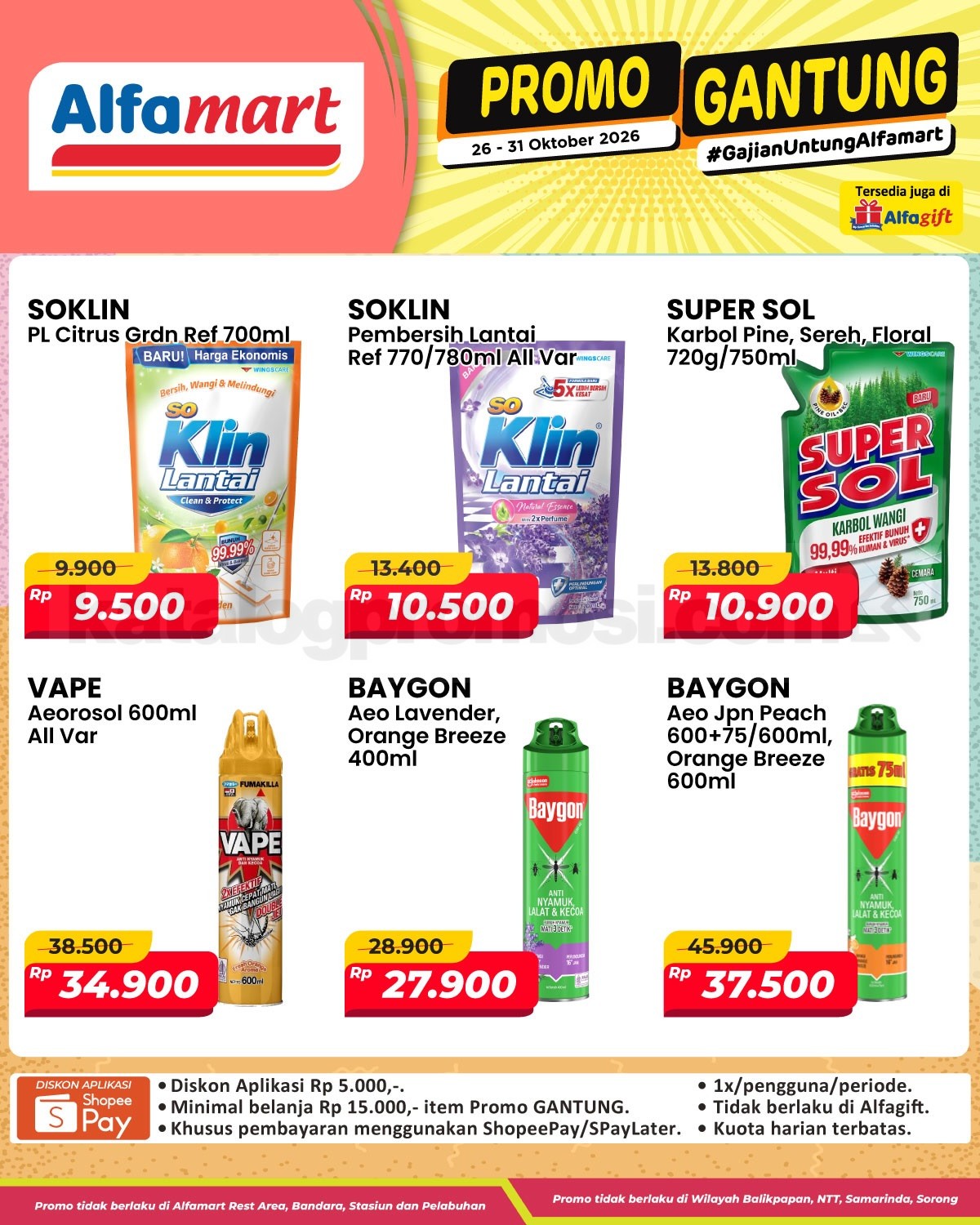 Promo Gantung Alfamart Gajian Untung 26–31 Oktober 2026 Promo Gantung Alfamart Gajian Untung 26–31 Oktober 2026 23