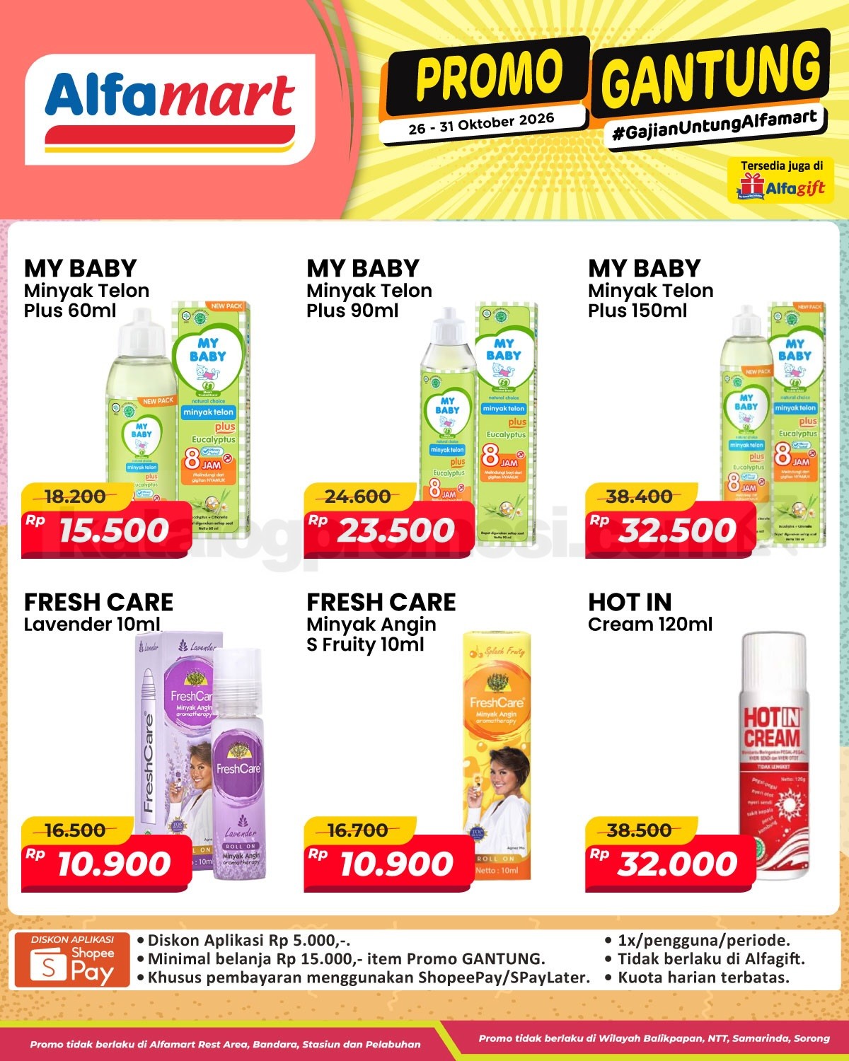 Promo Gantung Alfamart Gajian Untung 26–31 Oktober 2026 Promo Gantung Alfamart Gajian Untung 26–31 Oktober 2026 25