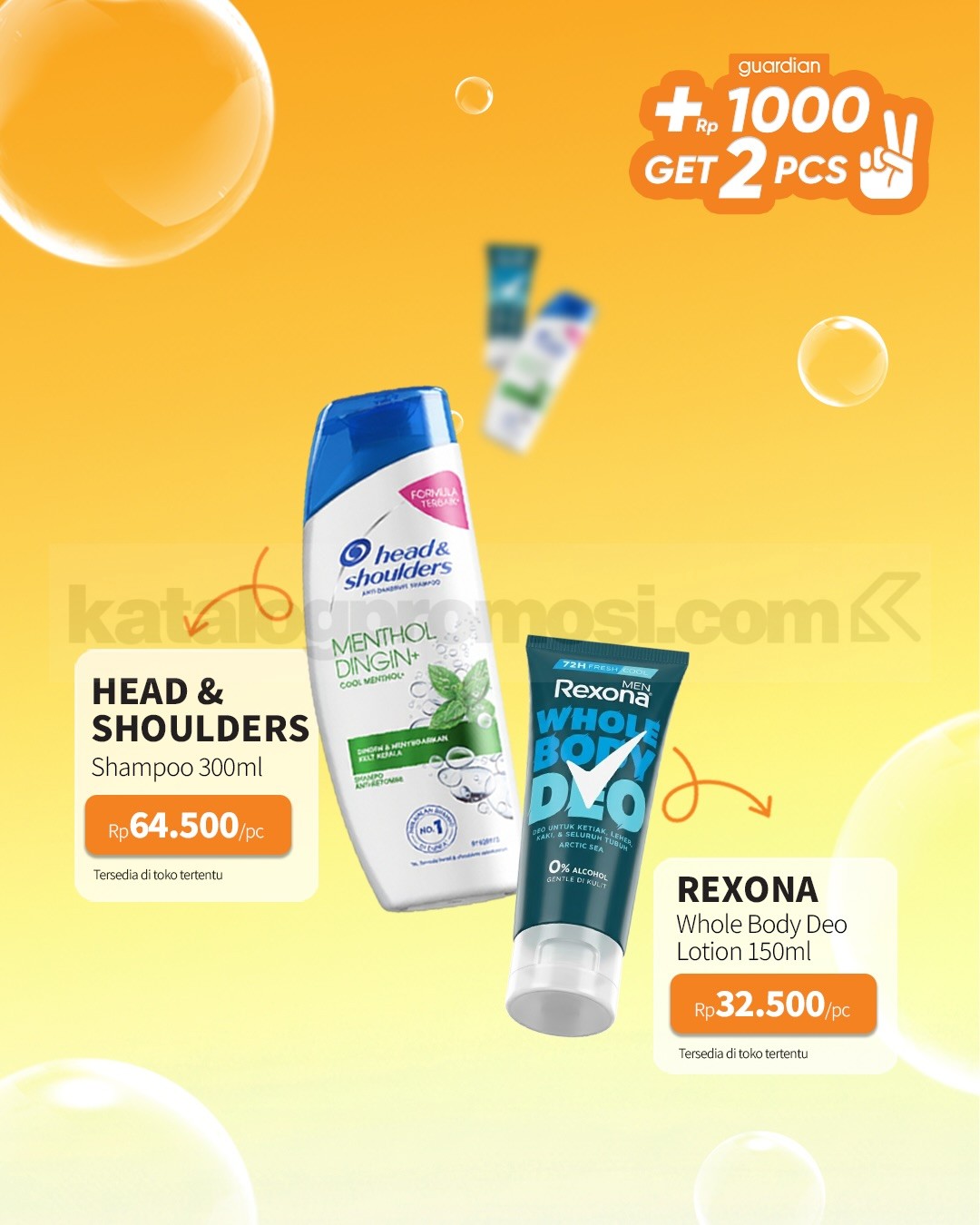 PROMO GUARDIAN HEMAT MINGGUAN TAMBAH +Rp. 1.000 DAPAT 2 PRODUK