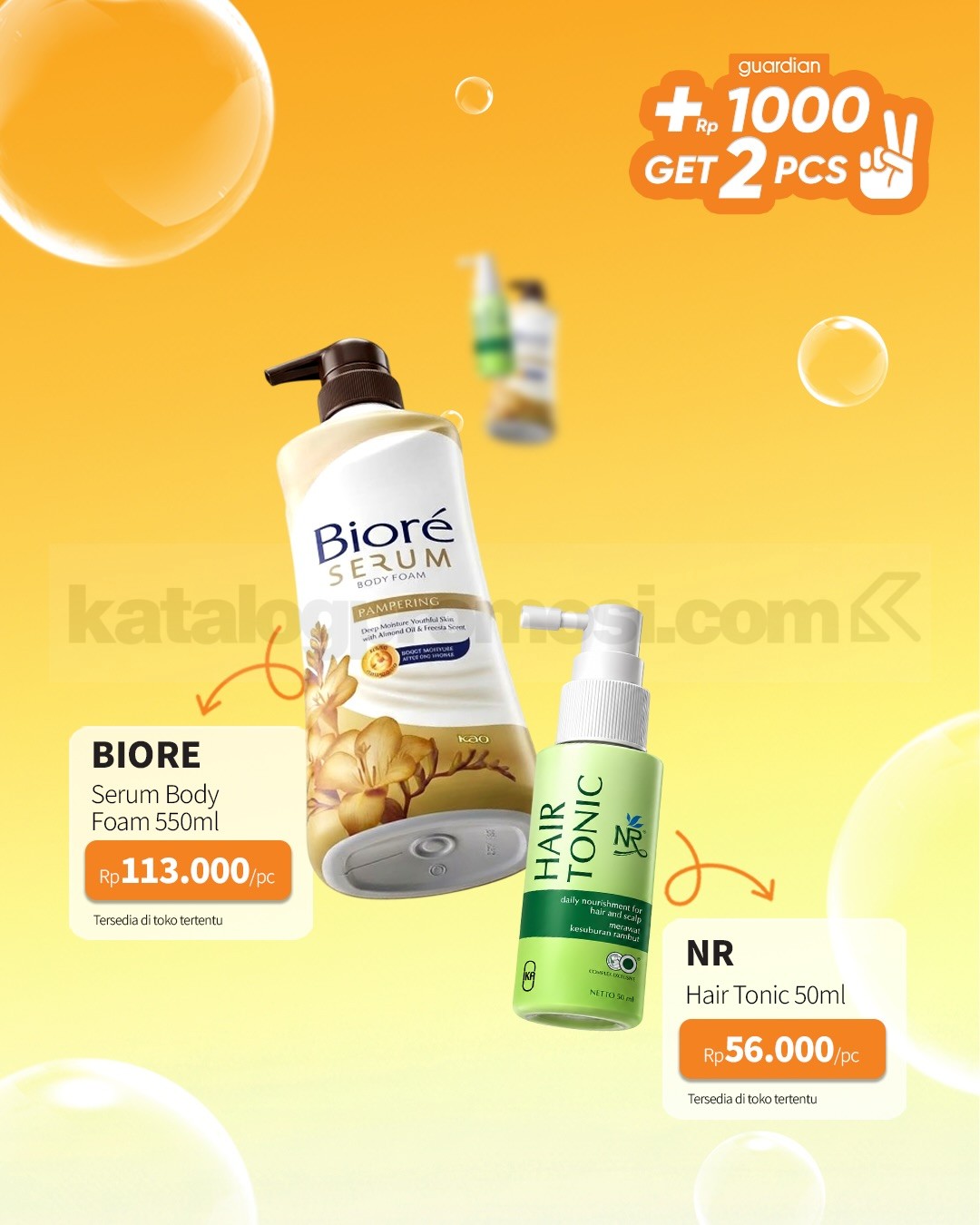 PROMO GUARDIAN HEMAT MINGGUAN TAMBAH +Rp. 1.000 DAPAT 2 PRODUK