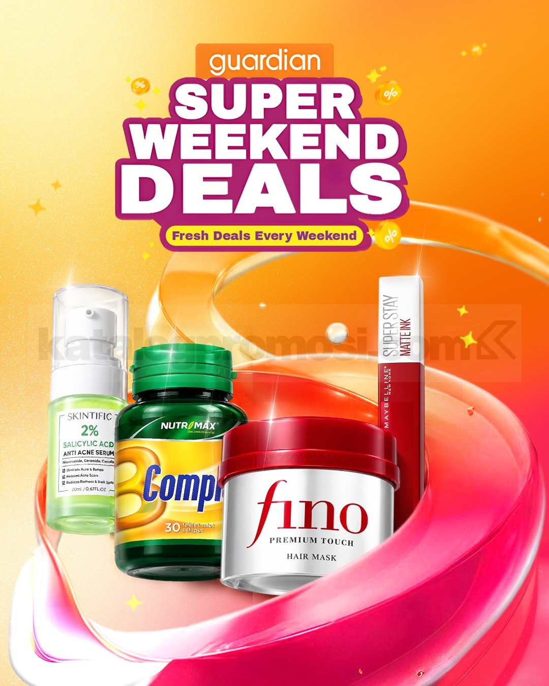 Promo Guardian Super Weekend Deals Diskon hingga 50%