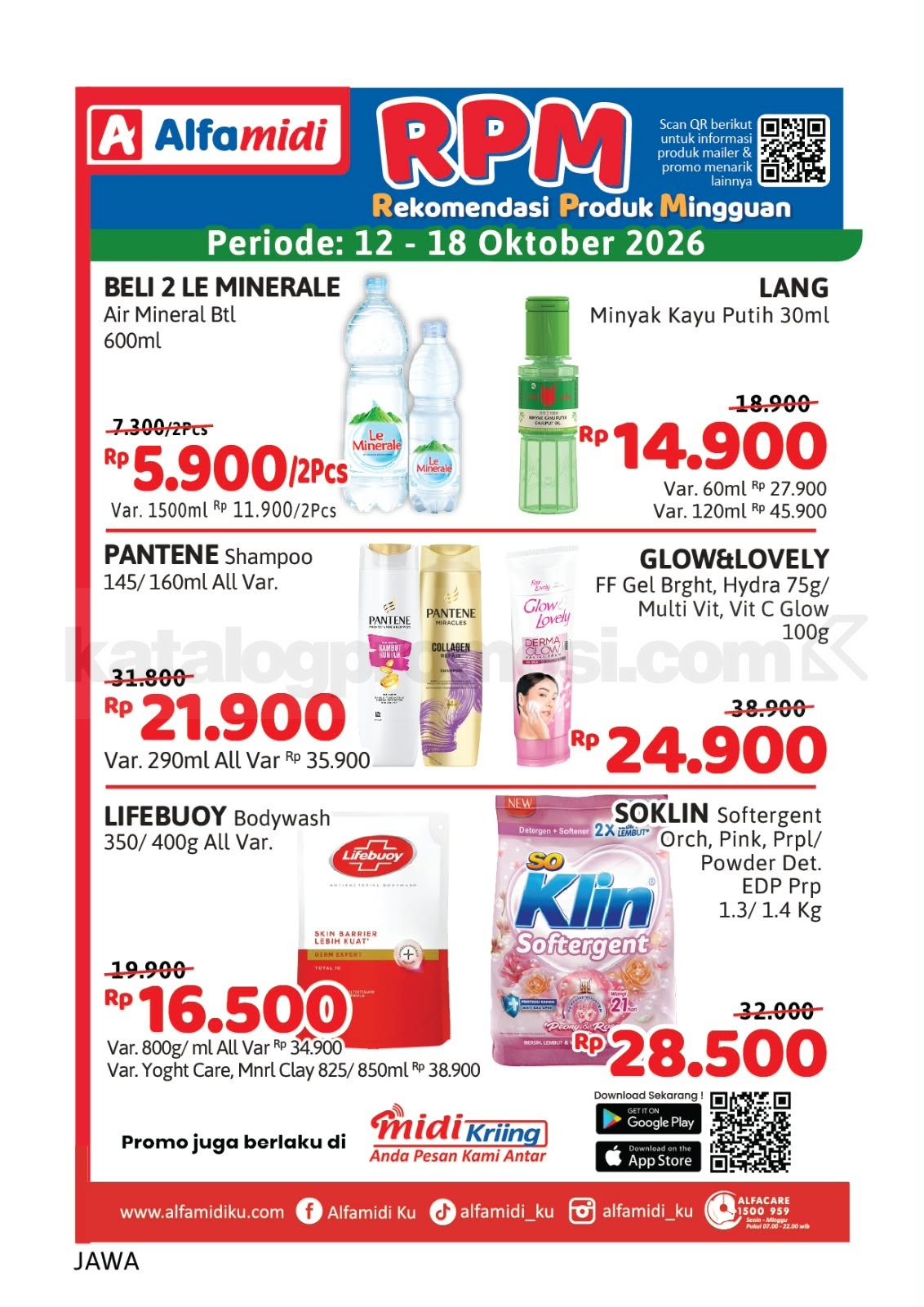 Promo HAP ALFAMIDI periode 12-18 Oktober 2026