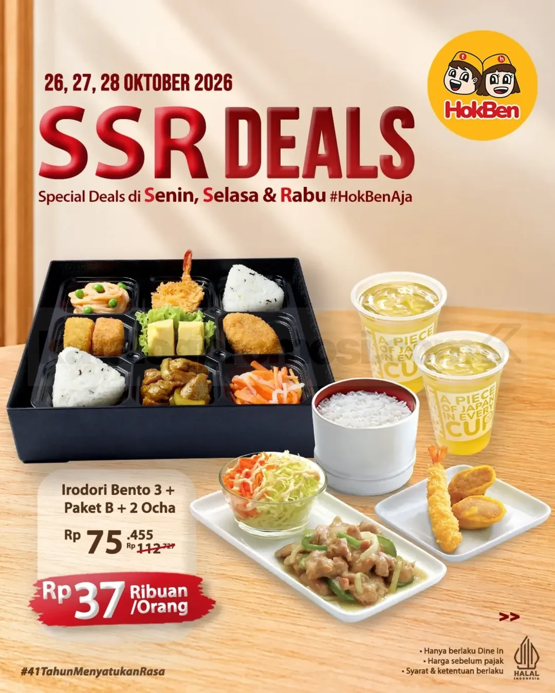Promo HokBen SSR Deals Paket Favorit Mulai Rp35 Ribuan Promo HokBen SSR Deals Paket Favorit Mulai Rp35 Ribuan 5