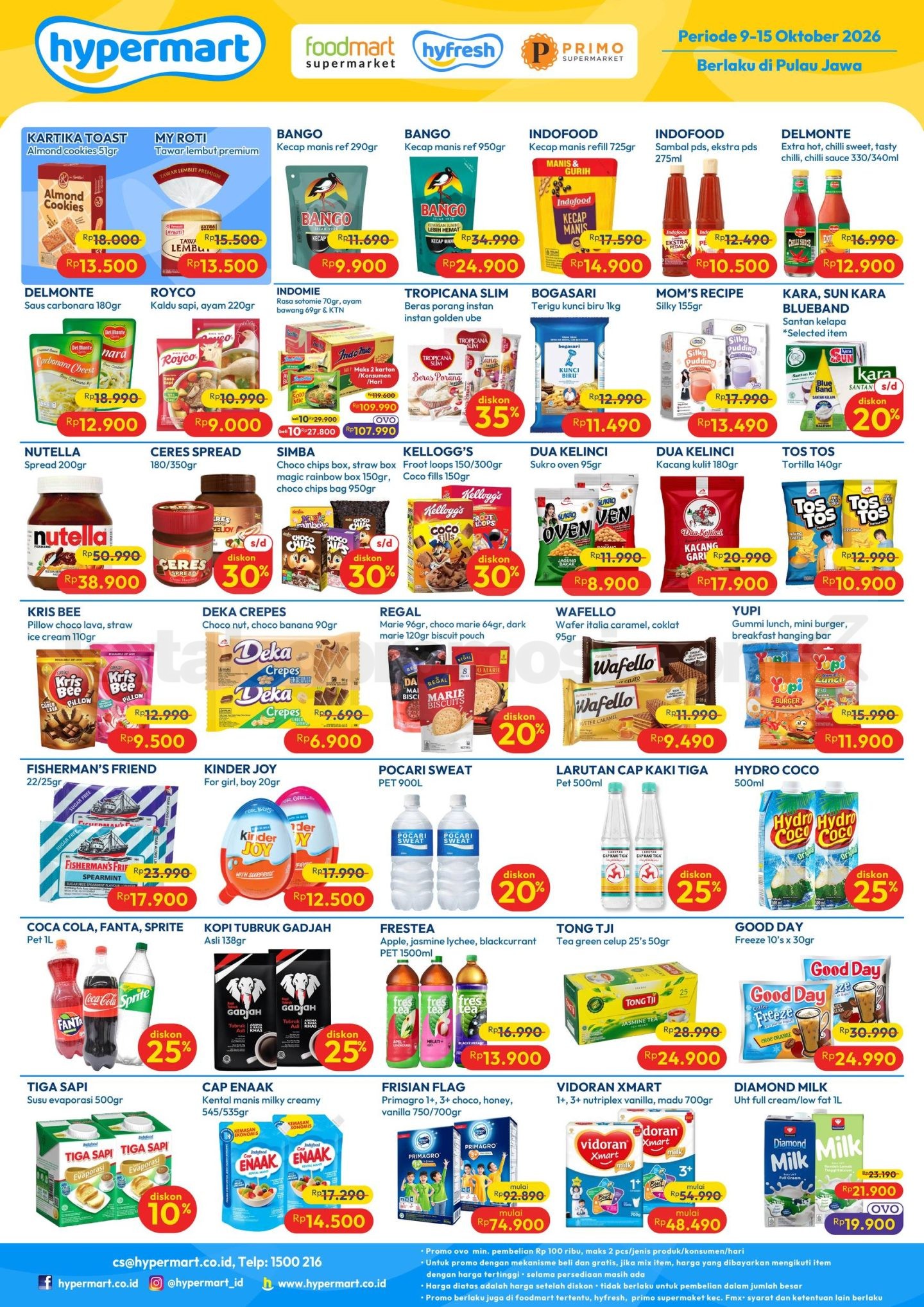 Promo Hypermart Weekday 12-15 Oktober 2026