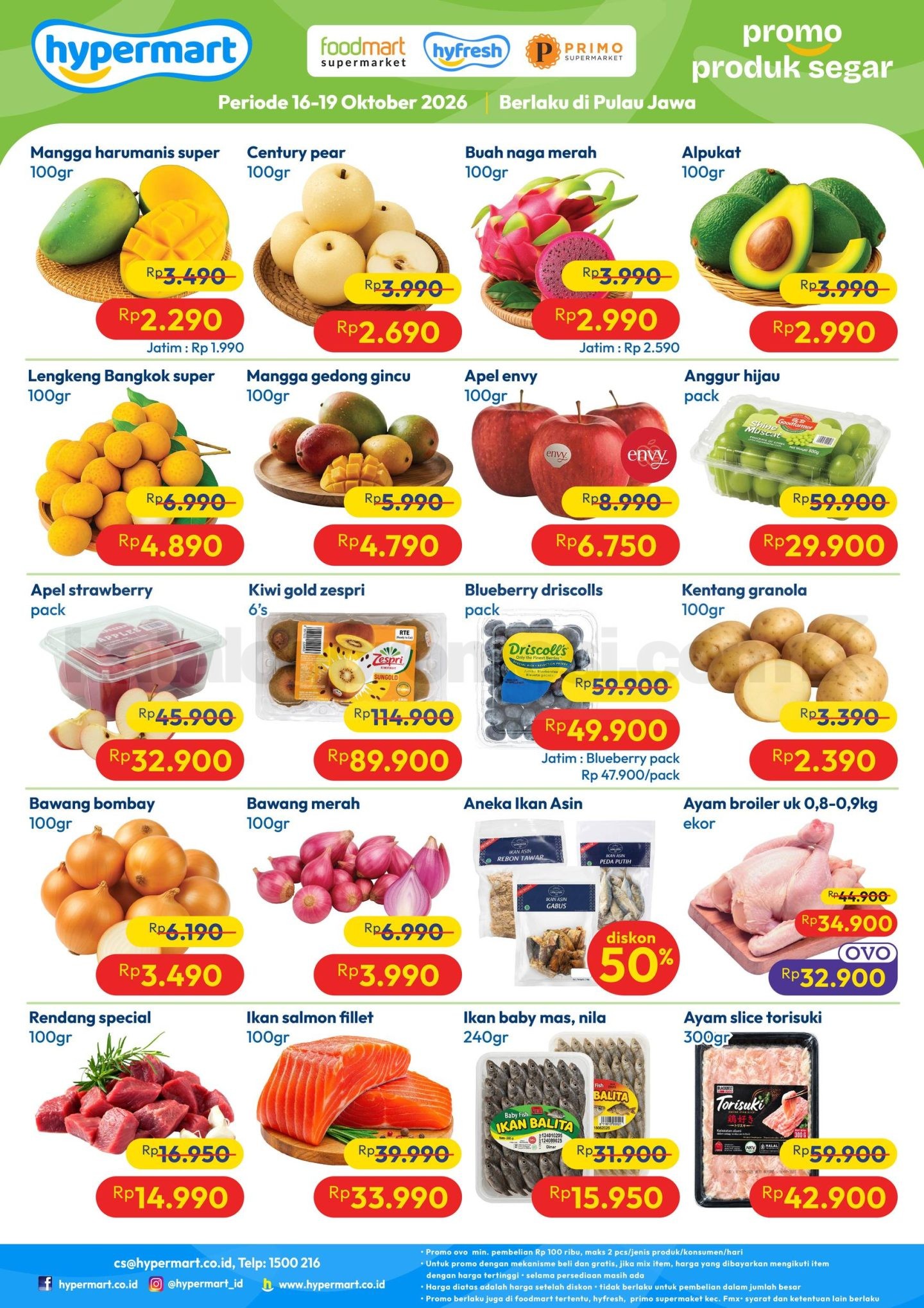 Promo Hypermart Weekday 19-22 Oktober 2026