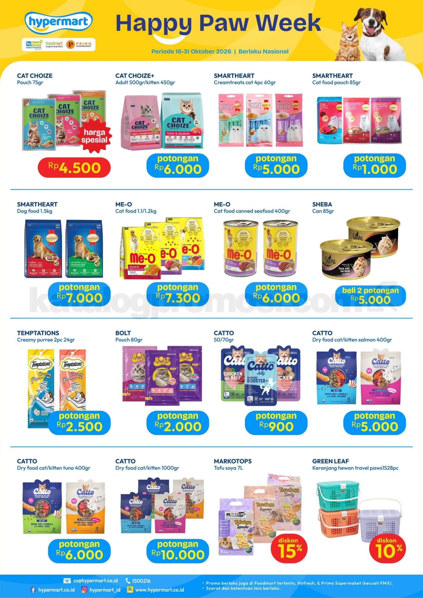 Promo Hypermart Weekday 19-22 Oktober 2026