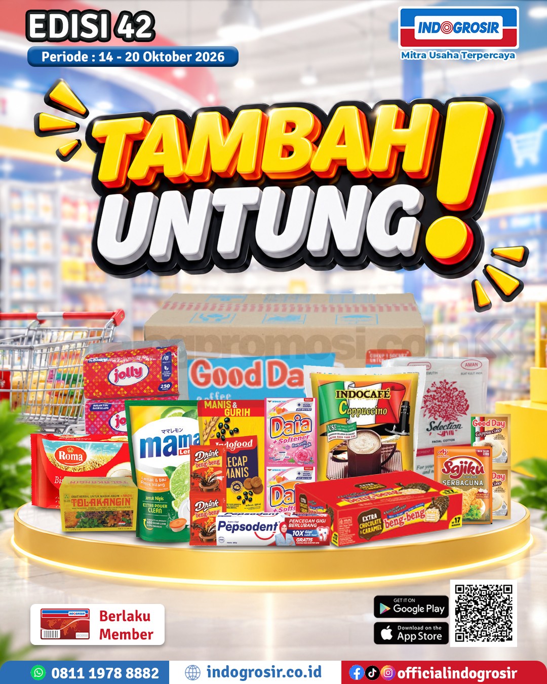 Promo Indogrosir TAMBAH UNTUNG 14-20 Oktober 2026