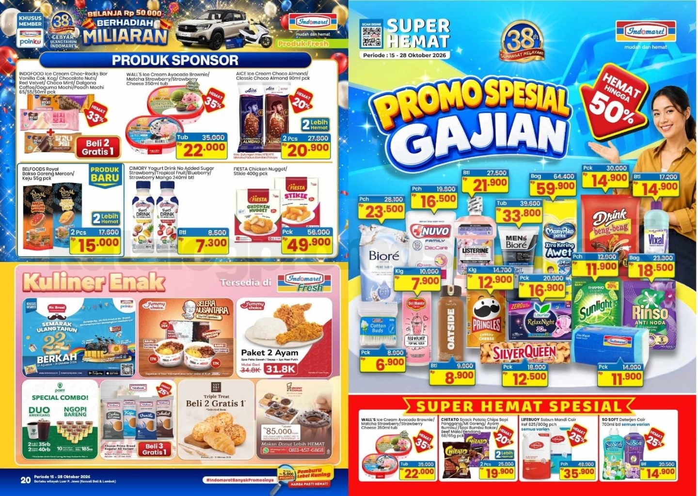 Promo Indomaret Katalog Terbaru 15-28 Oktober 2026