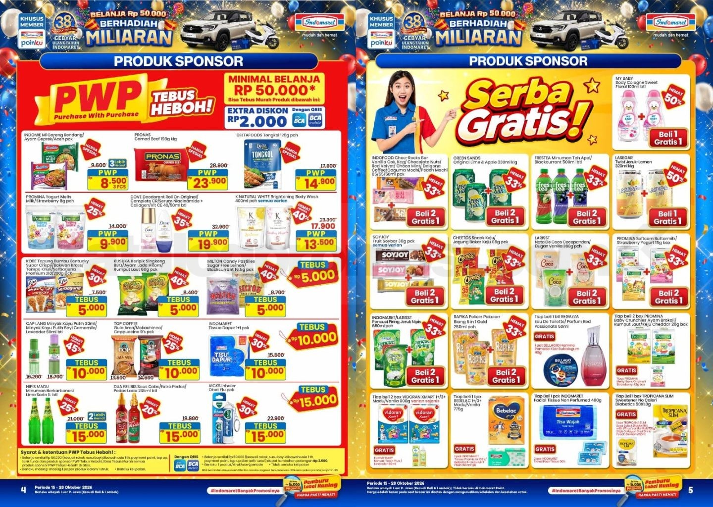 Promo Indomaret Katalog Terbaru 15-28 Oktober 2026