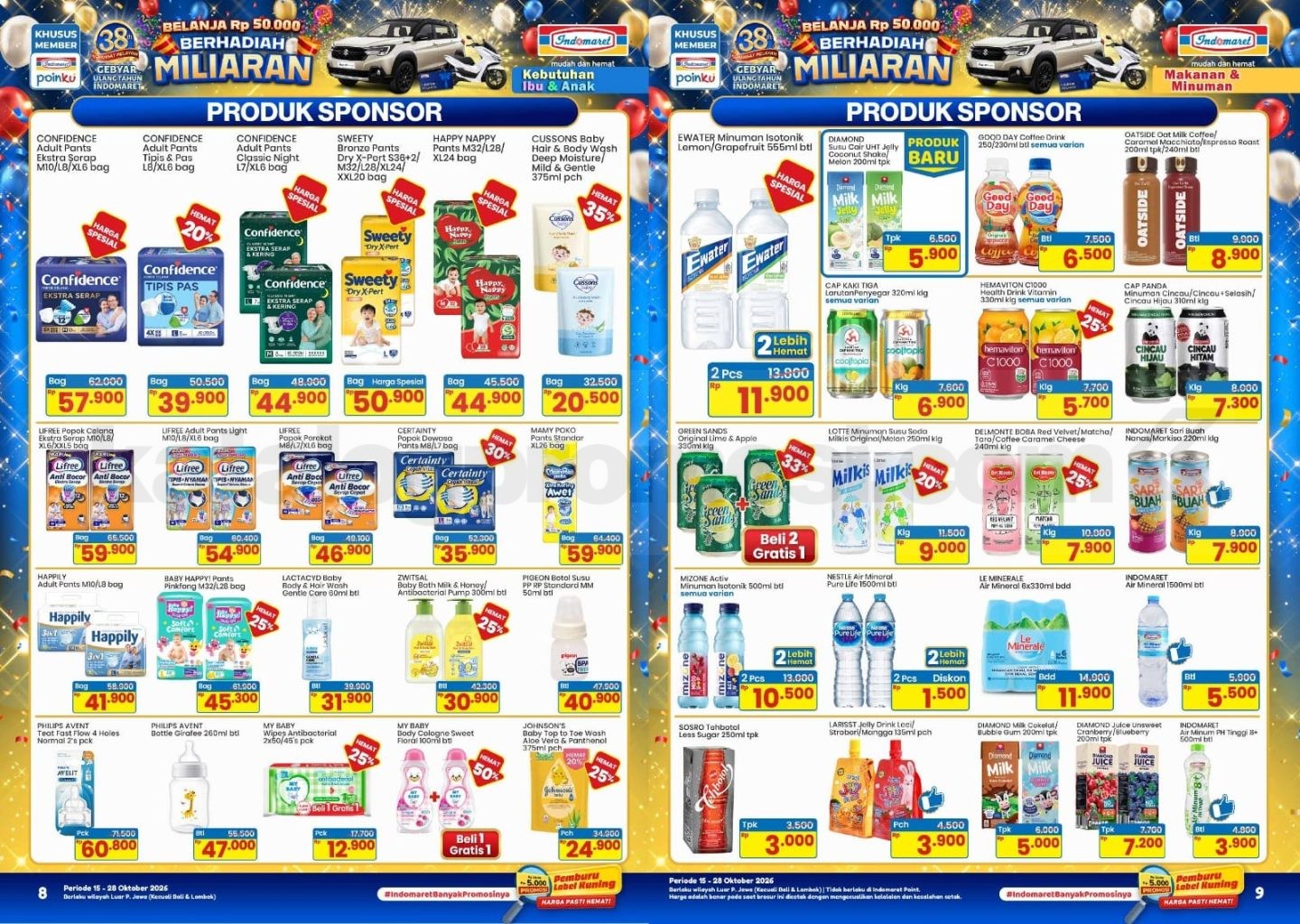 Promo Indomaret Katalog Terbaru 15-28 Oktober 2026