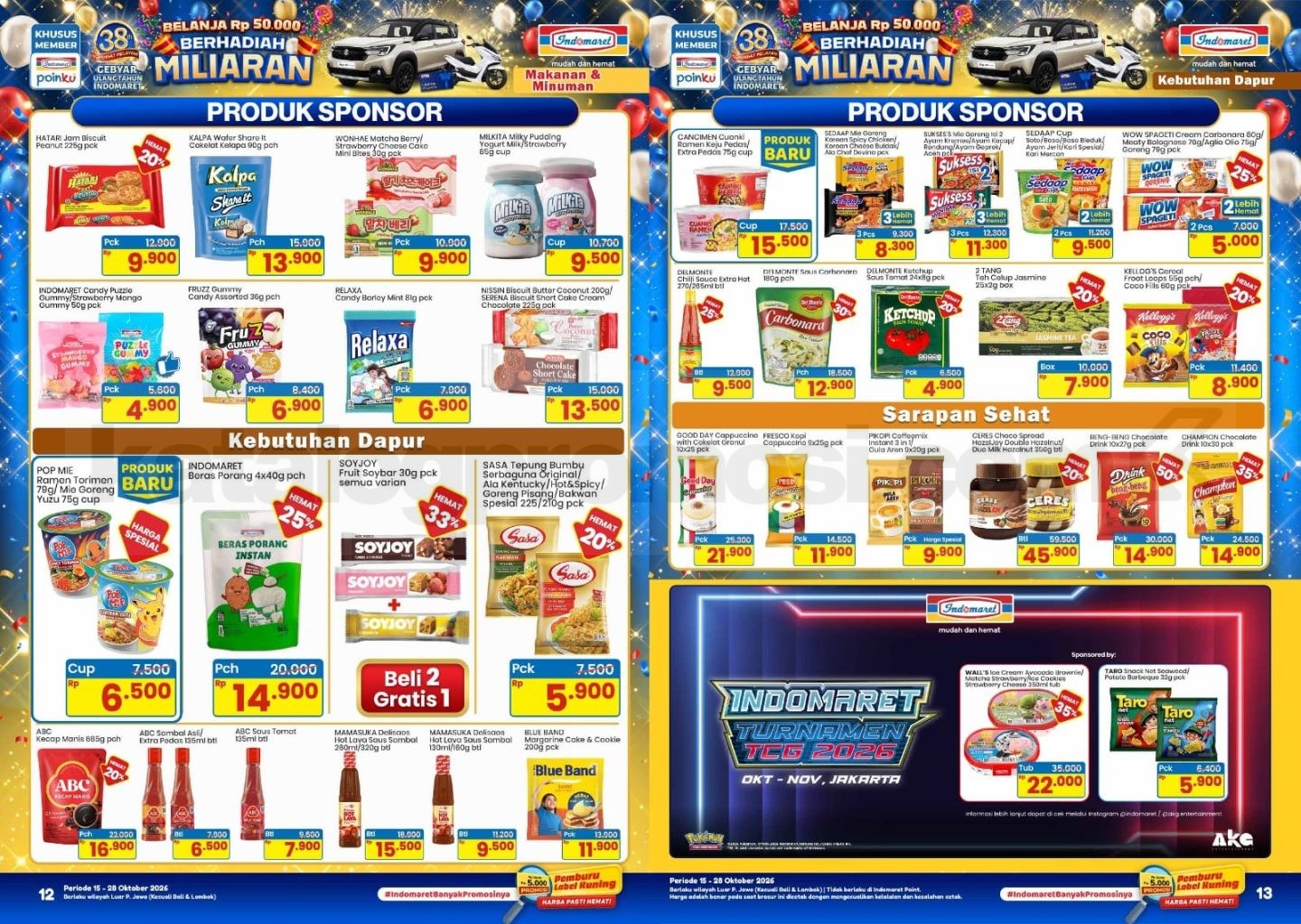 Promo Indomaret Katalog Terbaru 15-28 Oktober 2026