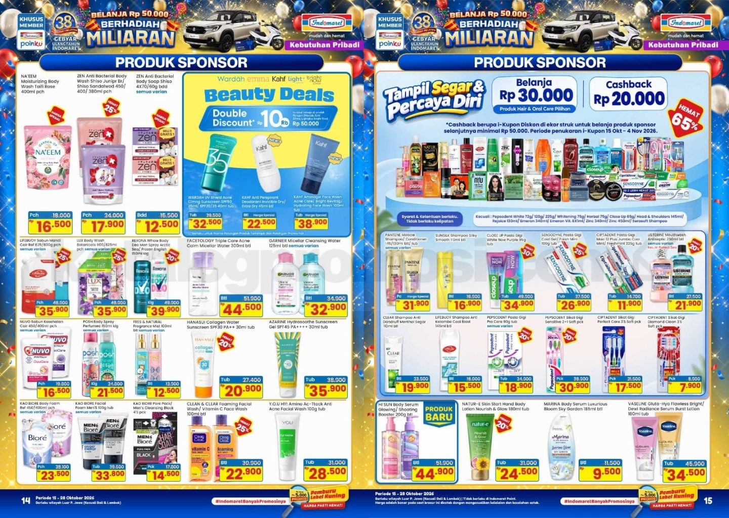 Promo Indomaret Katalog Terbaru 15-28 Oktober 2026