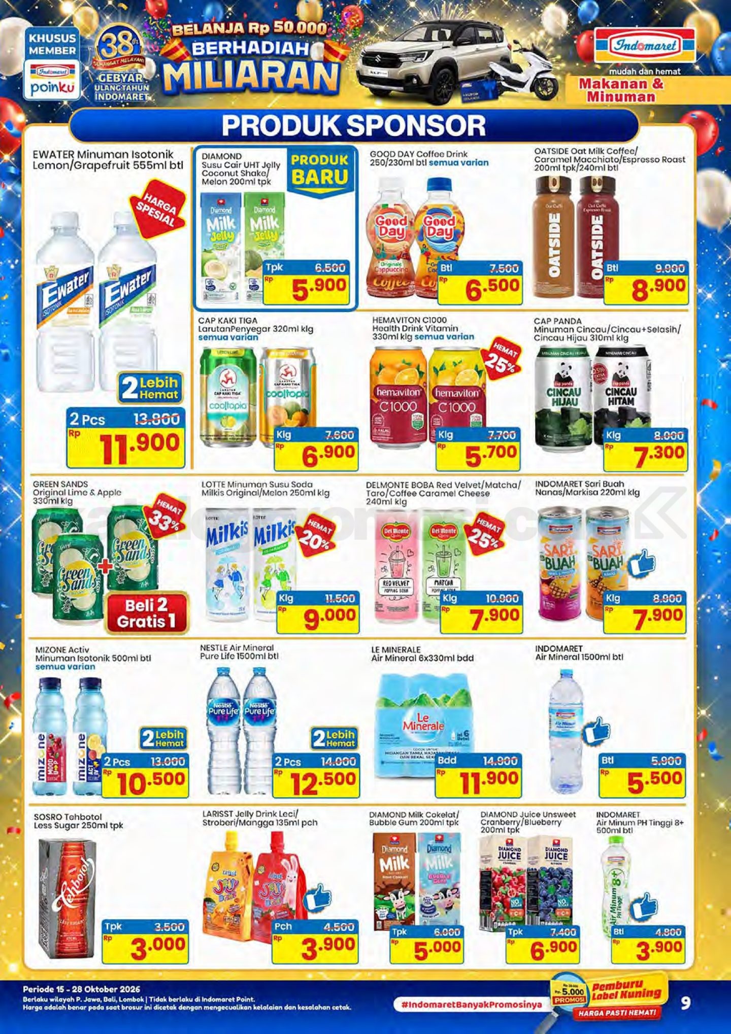 Promo Indomaret Katalog Terbaru 22-28 Oktober 2026