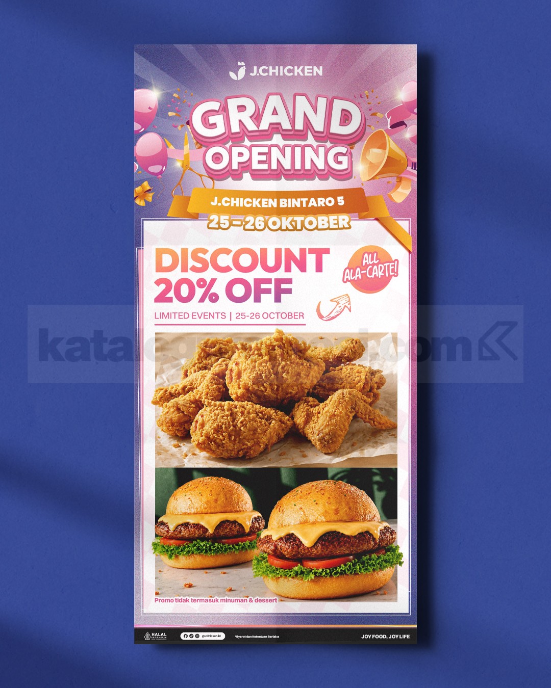 Promo J.Chicken Grand Opening Bintaro Gratis Whole Chicken Promo J.Chicken Grand Opening Bintaro Gratis Whole Chicken 4