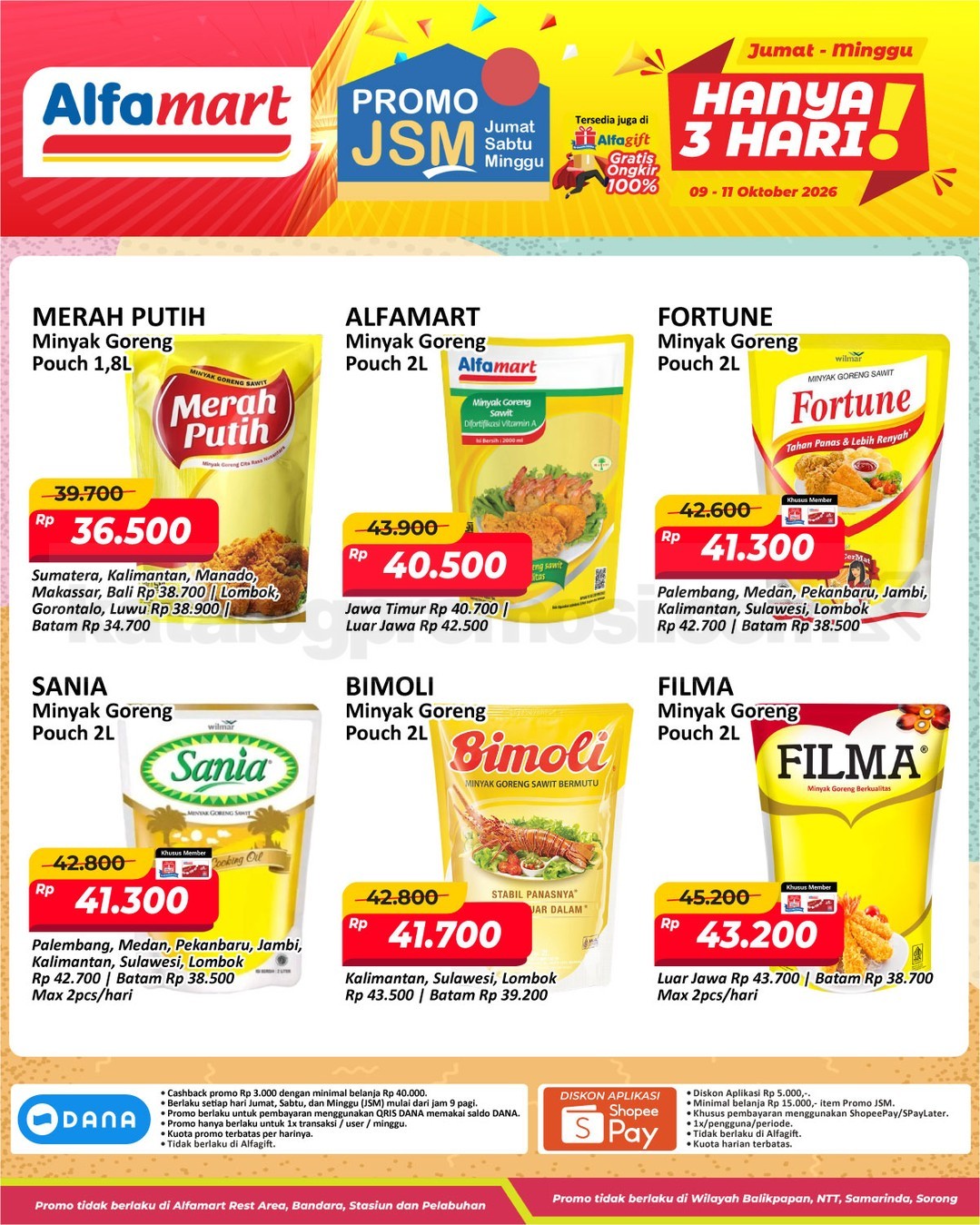 Promo JSM Alfamart 09-11 Oktober 2026 untuk Minggu ini