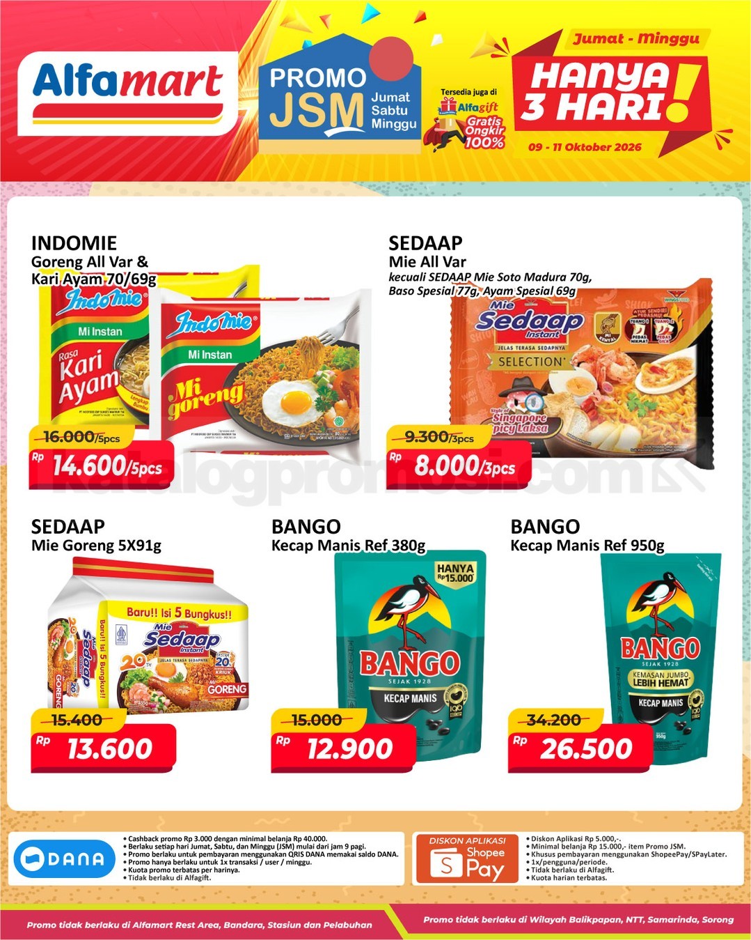 Promo JSM Alfamart 09-11 Oktober 2026 untuk Minggu ini