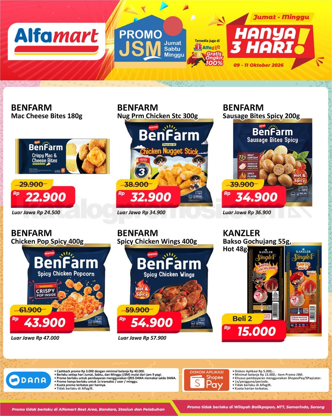 Promo JSM Alfamart 09-11 Oktober 2026 untuk Minggu ini