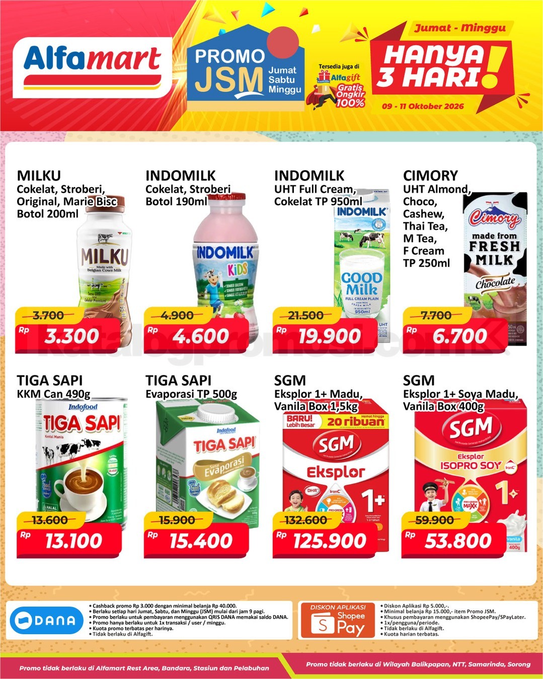 Promo JSM Alfamart 09-11 Oktober 2026 untuk Minggu ini