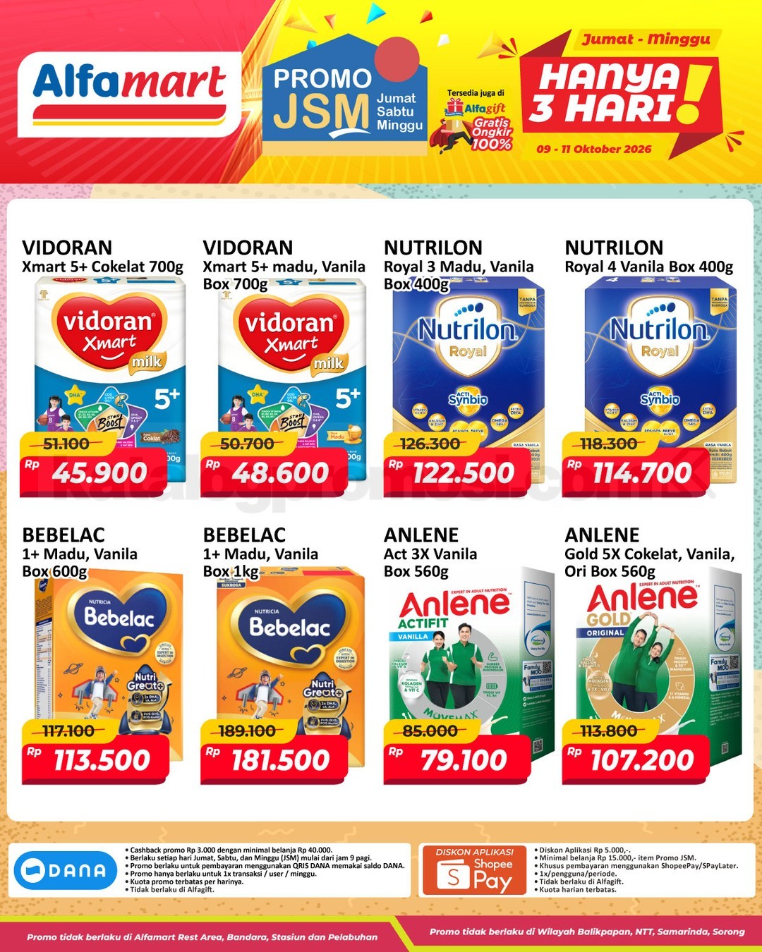 Promo JSM Alfamart 09-11 Oktober 2026 untuk Minggu ini