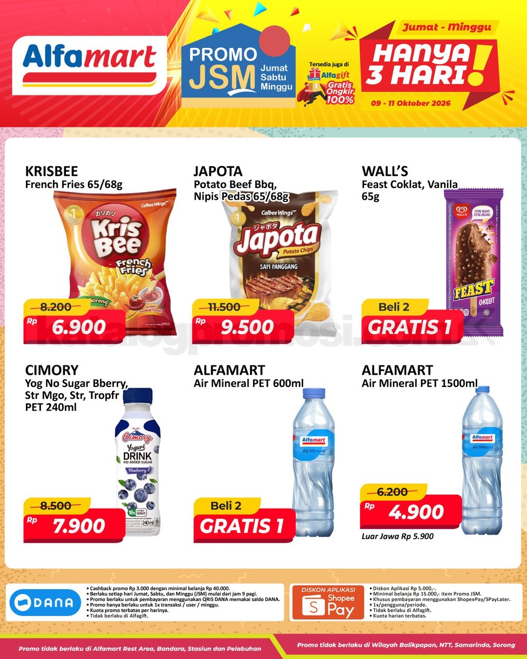Promo JSM Alfamart 09-11 Oktober 2026 untuk Minggu ini