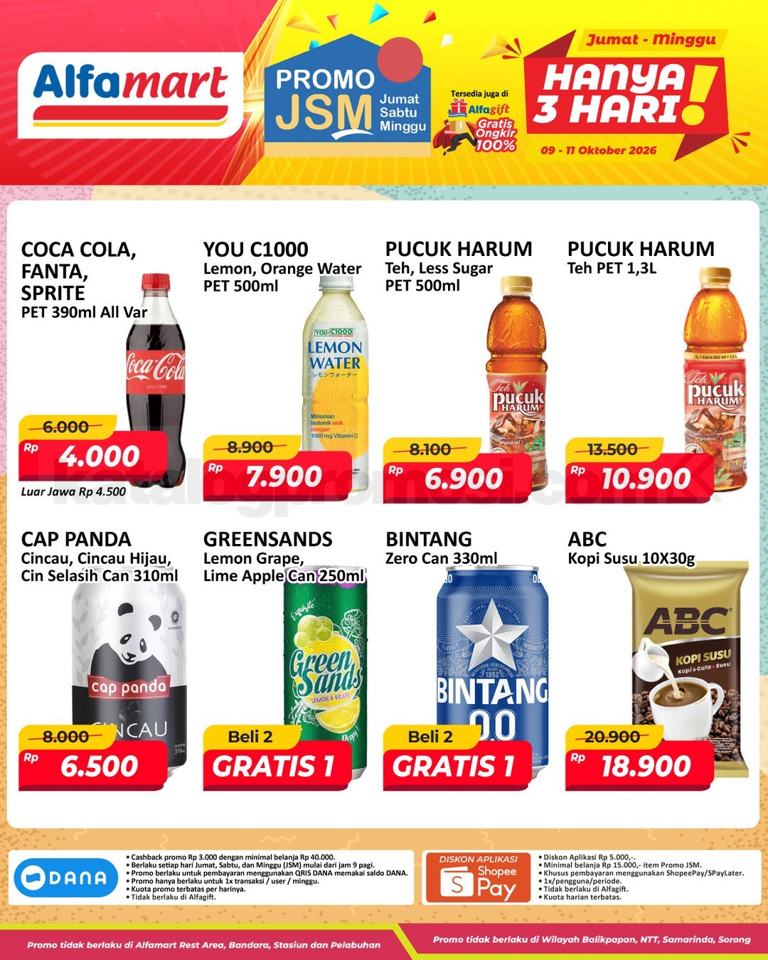 Promo JSM Alfamart 09-11 Oktober 2026 untuk Minggu ini