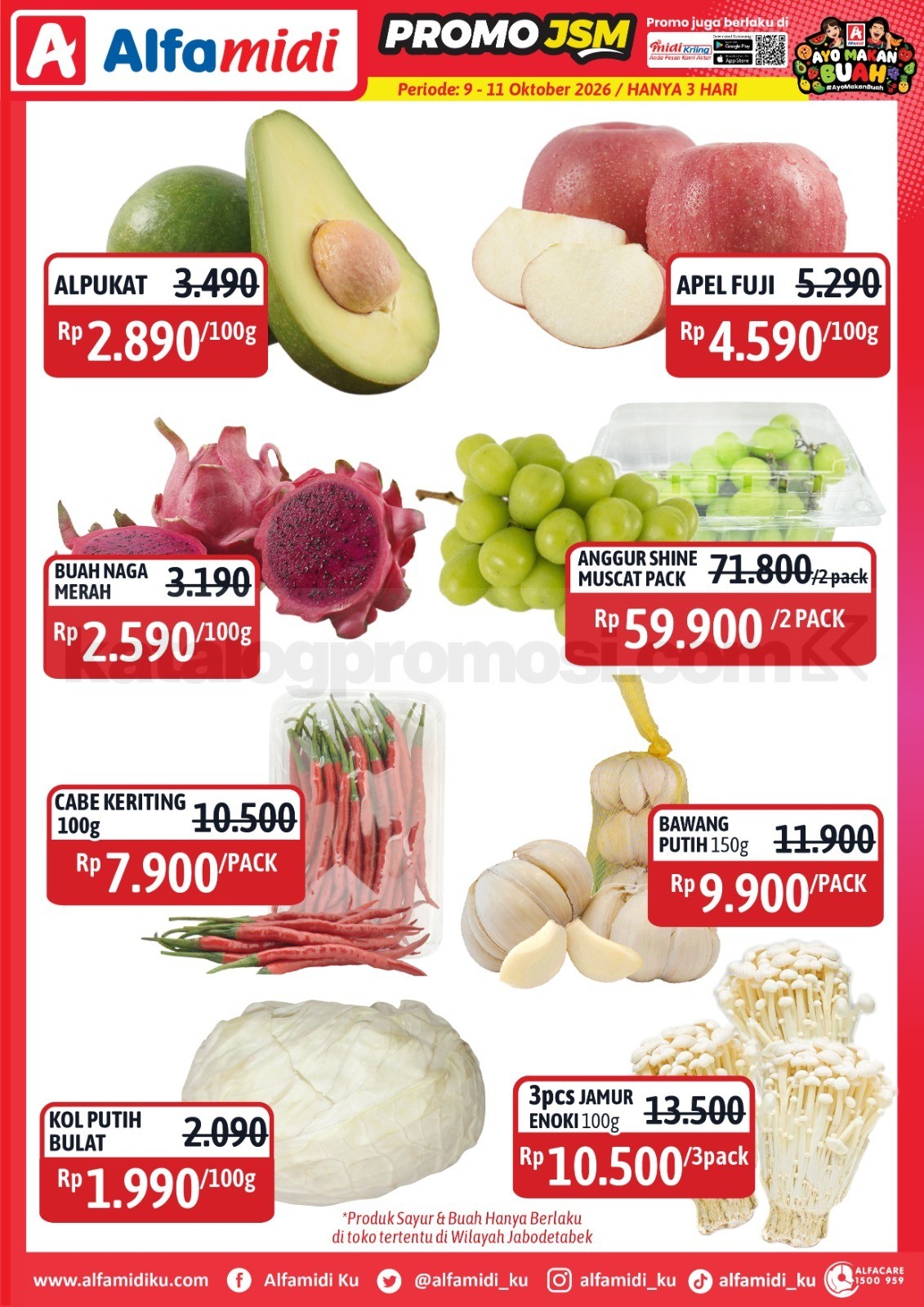 Promo JSM ALFAMIDI MINGGU INI 09-11 Oktober 2026