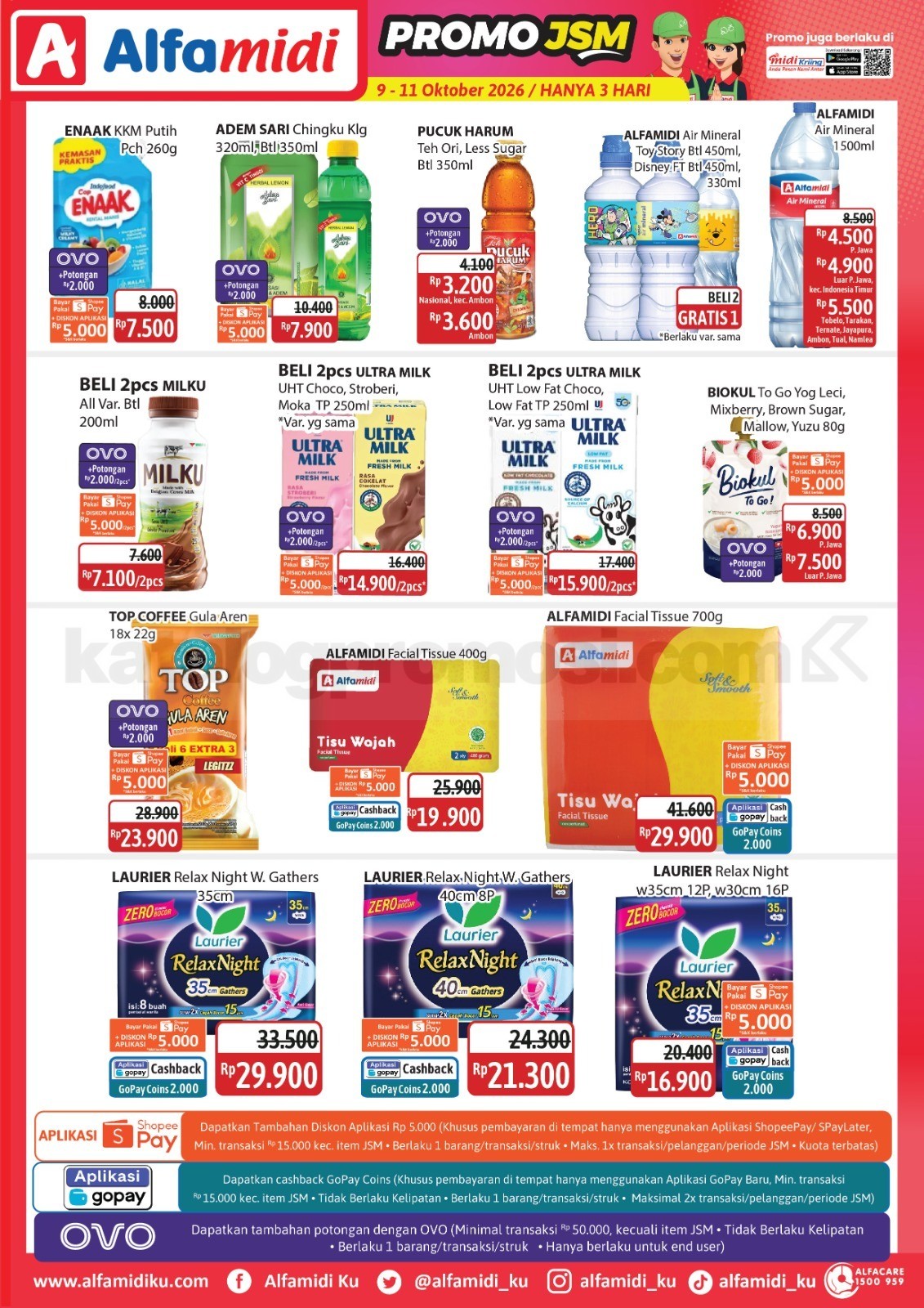 Promo JSM ALFAMIDI MINGGU INI 09-11 Oktober 2026