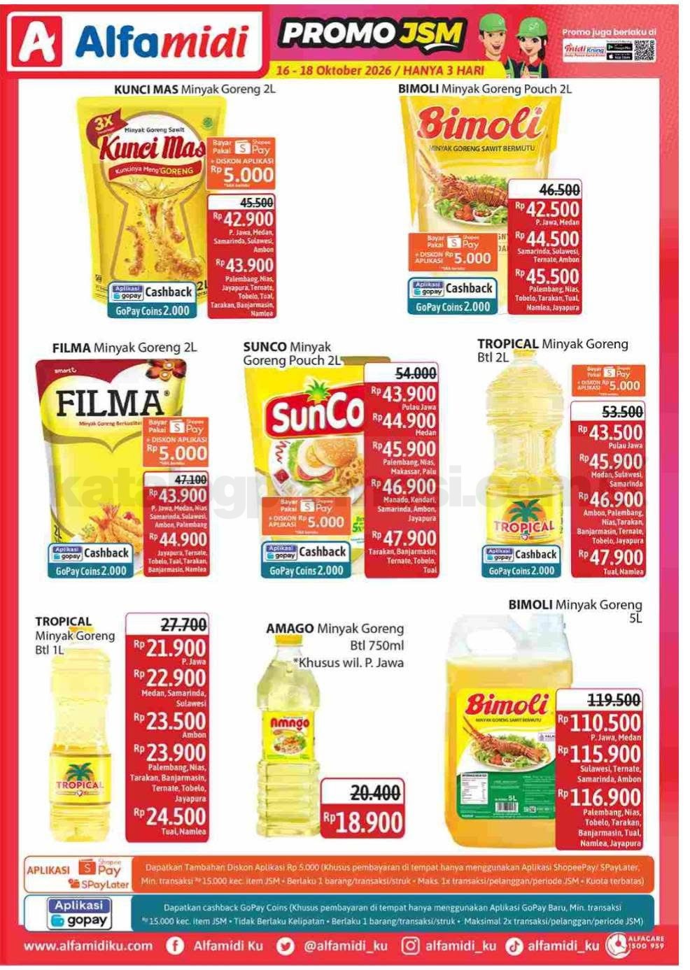 Promo JSM ALFAMIDI MINGGU INI 16-18 Oktober 2026 Promo JSM ALFAMIDI MINGGU INI 16-18 Oktober 2026