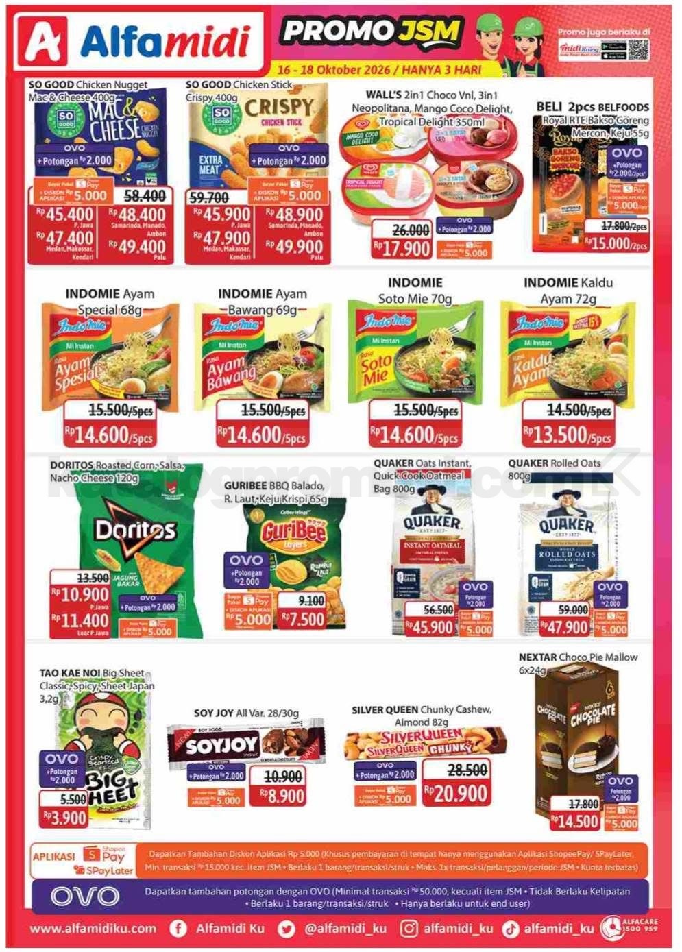 Promo JSM ALFAMIDI MINGGU INI 16-18 Oktober 2026 Promo JSM ALFAMIDI MINGGU INI 16-18 Oktober 2026 3