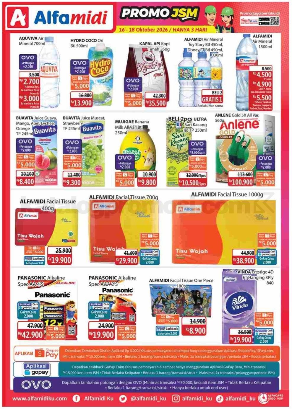 Promo JSM ALFAMIDI MINGGU INI 16-18 Oktober 2026 Promo JSM ALFAMIDI MINGGU INI 16-18 Oktober 2026 5